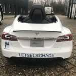 Autobelettering Tilburg voor ILetsel.nl Tesla