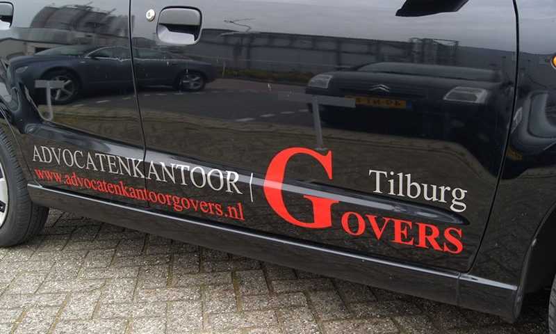 Autobelettering Tilburg Govers