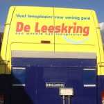 Belettering bedrijfsbus Tilburg
