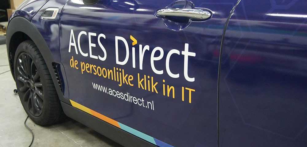 Carwrap voor Aces Direct