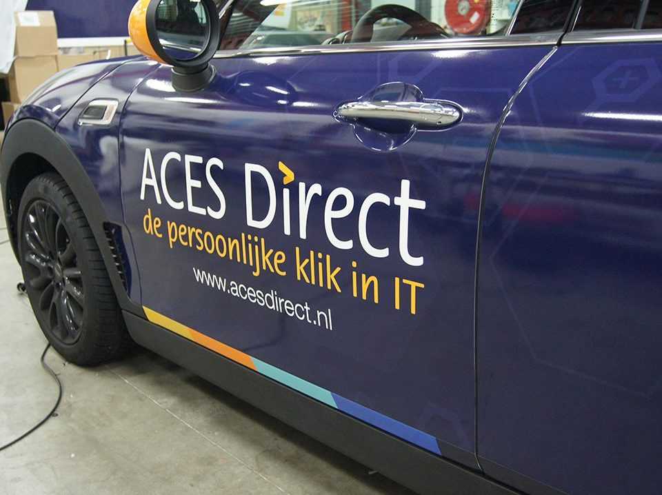 Carwrap voor Aces Direct