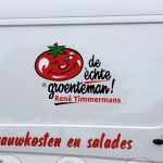 Bedrijfsauto met logo van Rene Timmermans