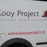 Kooy Tilburg Autobelettering folie sticker