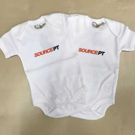 Baby kleding bedrukken met tekst