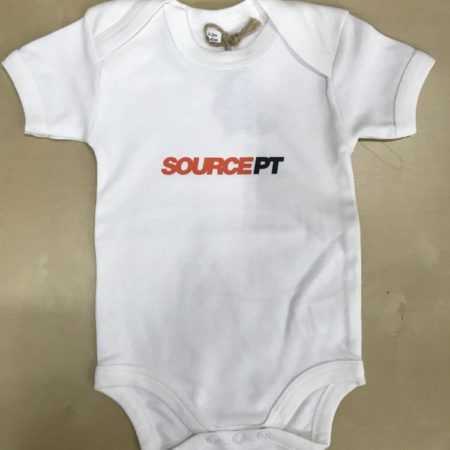 Baby kleding bedrukken met tekst romper